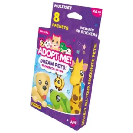 Adopt me! On Roblox Eco-Blister német nyelvű matrica csomag termékfotó