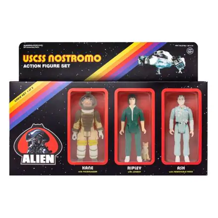 Alien ReAction Pack A akciófigura csomag (3 darab) 10 cm termékfotó