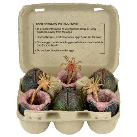 Aliens Pack Carton of Alien Eggs (40th Anniversary) 6 db-os figura kiegészítő csomag termékfotó