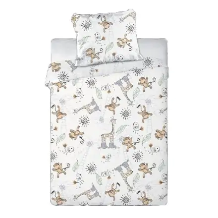 Állatos gyerek ágyneműhuzat 100x135cm, 40x60 cm termékfotó