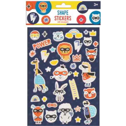 Állatos hologrammos matrica szett termékfotó