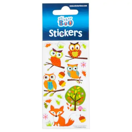 Állatos matrica ezüst díszítéssel termékfotó