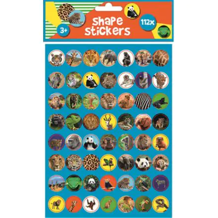 Állatos matrica szett 112 db-os termékfotó