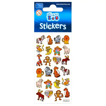 Állatos mini matrica arany díszítéssel termékfotó