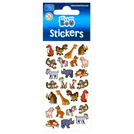 Állatos mini matrica arany díszítéssel termékfotó