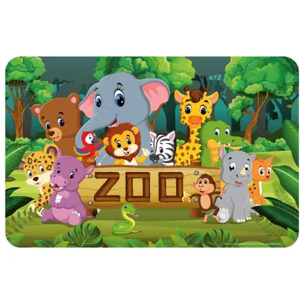 Állatos Zoo tányéralátét 43x28 cm termékfotó