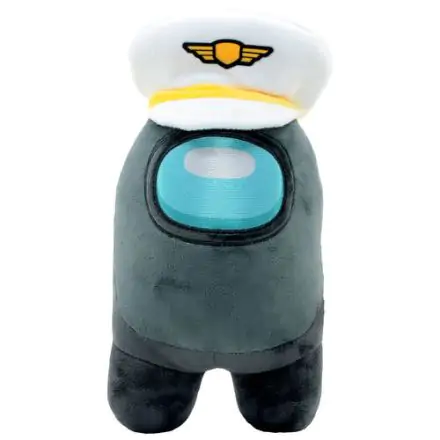 Among Us fekete plüss 30 cm termékfotó