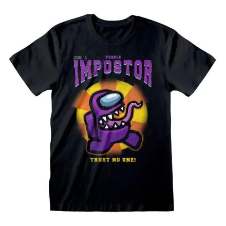 Among Us póló Purple Impostor termékfotó