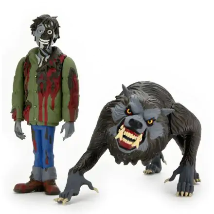An American Werewolf in London Toony Terrors Jack & Kessler Wolf akciófigura csomag 15 cm termékfotó