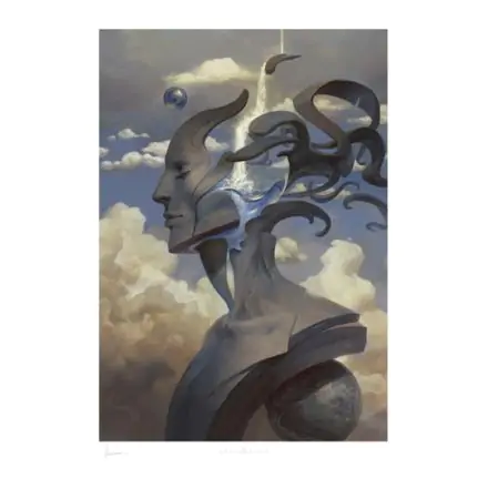 Angelarium Art Print Binah: Of Flowing Mind by Peter Mohrbacher 46 x 61 cm - keretezetlen vászonkép termékfotó