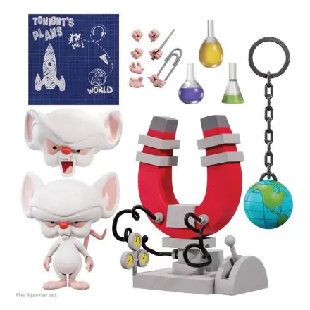 Animaniacs Ultimates Brain akciófigura 18 cm termékfotó