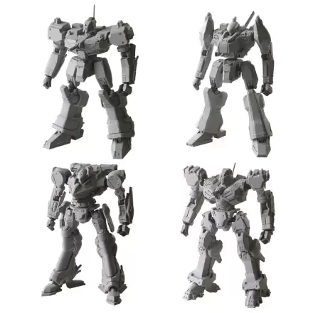 Armored Core Structure Arts Műanyag modell készlet 4 db-os csomag Series 1 termékfotó