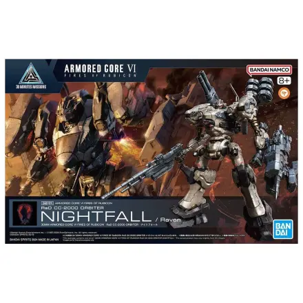 Armored Core VI Fires of Rubicon RAD CC-2000 Orbiter Nightfall modell készlet 30MM termékfotó