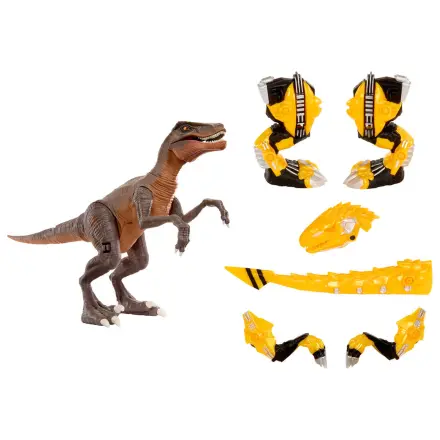 Armorsaurs Dinosaur Yellow Raptor Blaze figura termékfotó