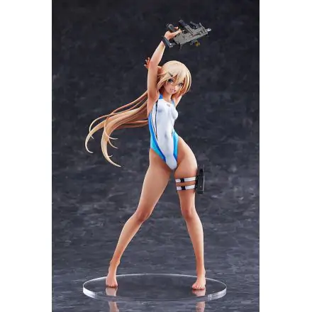 Arms Note 1/7 Kouhai-chan of the Swim Club Blue Line Swimsuit Ver. PVC szobor figura 29 cm termékfotója