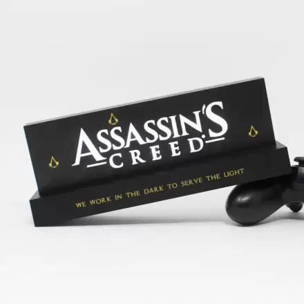 Assassin's Creed Logo LED lámpa 22 cm termékfotója