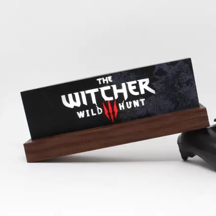 The Witcher Wild Hunt Logo LED lámpa 22 cm termékfotója