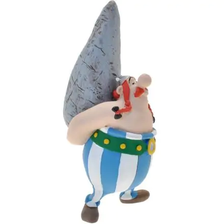 Asterix the Gallic Obelix Kővel figura 9cm termékfotó