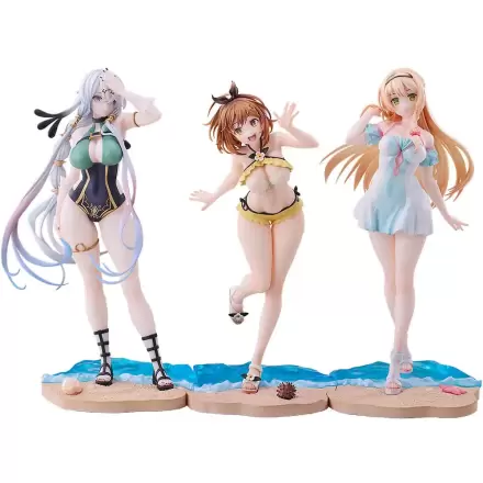 Atelier Ryza: Ever Darkness & the Secret Hideout 1/7 Ryza, Klaudia, Lila: Swimsuit Ver. 3 db-os PVC szobor figura csomag termékfotó