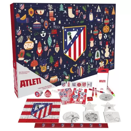 Atletico de Madrid adventi kalendárium termékfotó