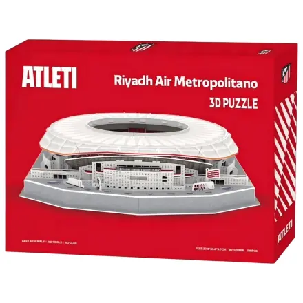 Atletico de Madrid Riyadh Metropolitano 3D Stadium puzzle termékfotó