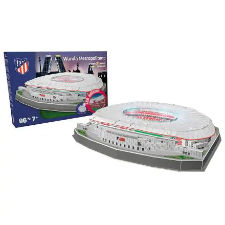 Atletico de Madrid Wanda Metropolitano stadium 3D puzzle led termékfotó