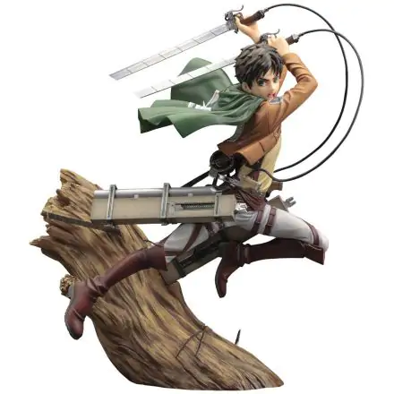 Attack on Titan ARTFX J 1/8 Eren Yeager Renewal Package Ver. szobor figura 26 cm termékfotó