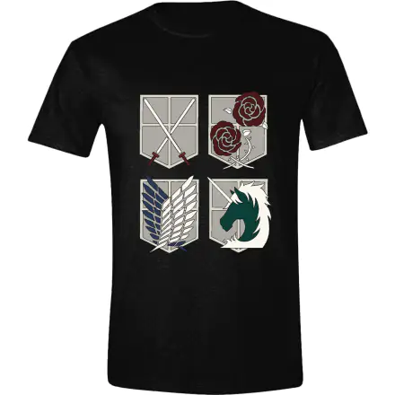 Attack On Titan Emblems póló termékfotója