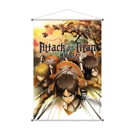 Attack on Titan Eren, Mikasa & Armin felakasztható poszter 60 x 90 cm termékfotó