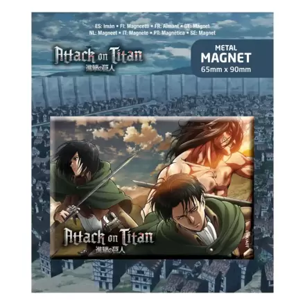 Attack on Titan Fridge Trio hűtőmágnes termékfotója