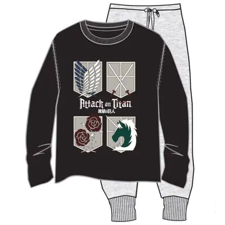 Attack on Titan Logos felnőtt pizsama termékfotó