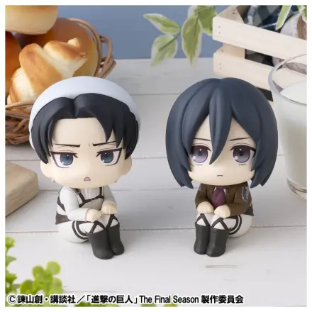 Attack on Titan Look Up Levi Cleaning up Ver. & Mikasa AckermanPVC szobor figurák 11 cm (with gift)  termékfotó