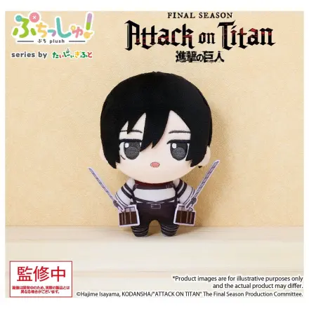 Attack on Titan Puchish! plüss figura Mikasa Ackerman Vol. 1 12 cm termékfotó