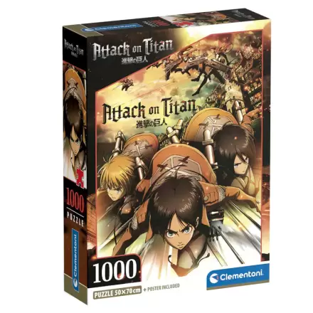Attack on Titan puzzle 1000db-os termékfotója
