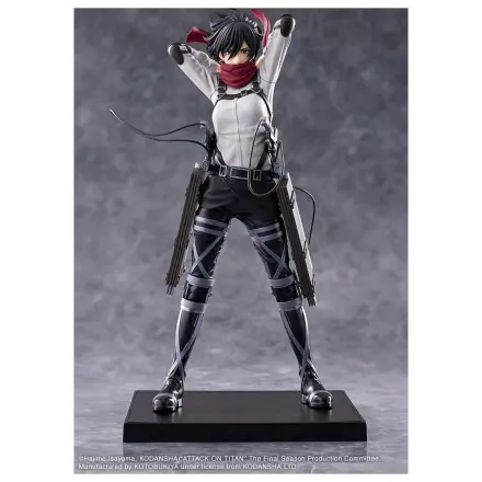 Attack on Titan: The Final Season Oshi Works PVC figura Mikasa Ackerman The Final Season Ver. 25 cm termékfotó