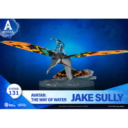 Avatar 2 D-Stage Jake Sully PVC Diorama szobor figura 11 cm termékfotó
