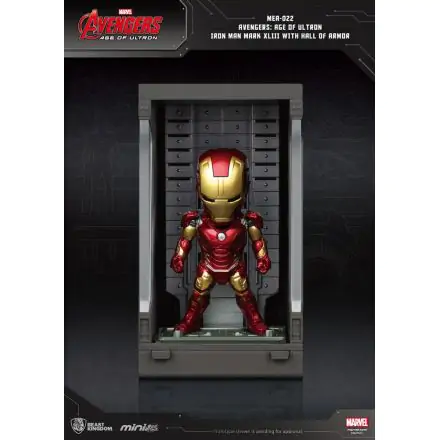 Avengers Age of Ultron Mini Egg Attack Hall of Armor Iron Man Mark XLIII akciófigura 8 cm termékfotó