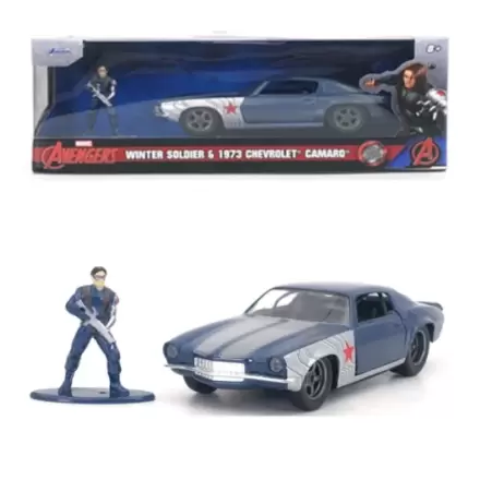 Avengers Diecast Model 1/32 1973 Chevrolet Camaro Winter Soldier termékfotó
