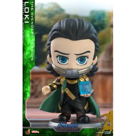 Avengers: Endgame Cosbaby (S) Mini figura Loki (Prisoner Version) 10 cm termékfotója