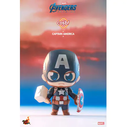 Avengers: Endgame Cosbi Mini figura Amerika Kapitány 8 cm termékfotója