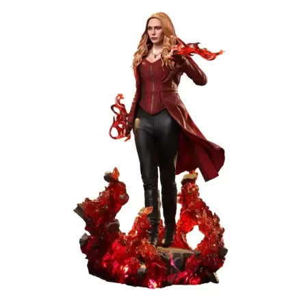 Avengers: Endgame DX 1/6 Scarlet Witch akciófigura 28 cm termékfotója