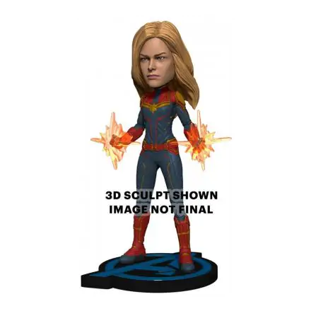 Avengers: Endgame Head Knocker Bobble-Head Captain Marvel 20 cm termékfotója