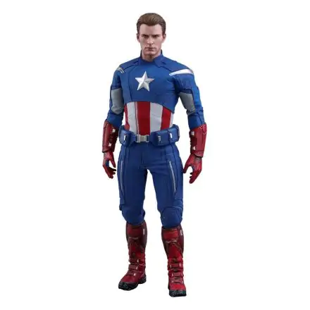 Avengers: Endgame Movie Masterpiece 1/6 Captain America (2012 Version) akciófigura 30 cm termékfotó