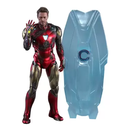 Avengers: Endgame Movie Masterpiece Diecast 1/6 Iron Man Mark LXXXV (Battle Damaged Version) Special Edition akciófigura 32 cm termékfotó