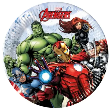 Avengers papírtányér 8 darab 20 cm termékfotó