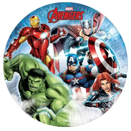 Avengers papírtányér 8 darab 23 cm termékfotó