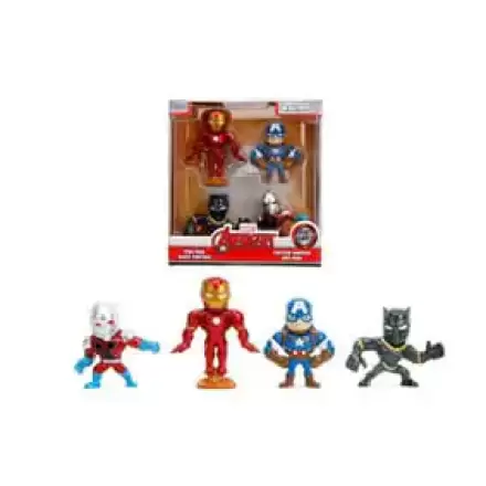 Avengers Nano Metalfigs Diecast Mini Figures 4-Pack 6 cm termékfotója