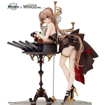 Azur Lane 1/7 Jean Bart Dress Ver. PVC szobor figura 26 cm termékfotó
