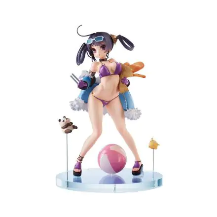 Azur Lane 1/7 Ning Hai Summer Hunger TF Edition PVC szobor figura 24 cm termékfotó