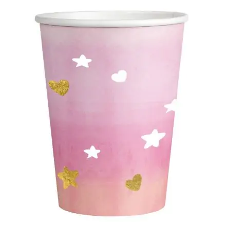 Baby Girl papír pohár 8 db-os 250 ml termékfotó